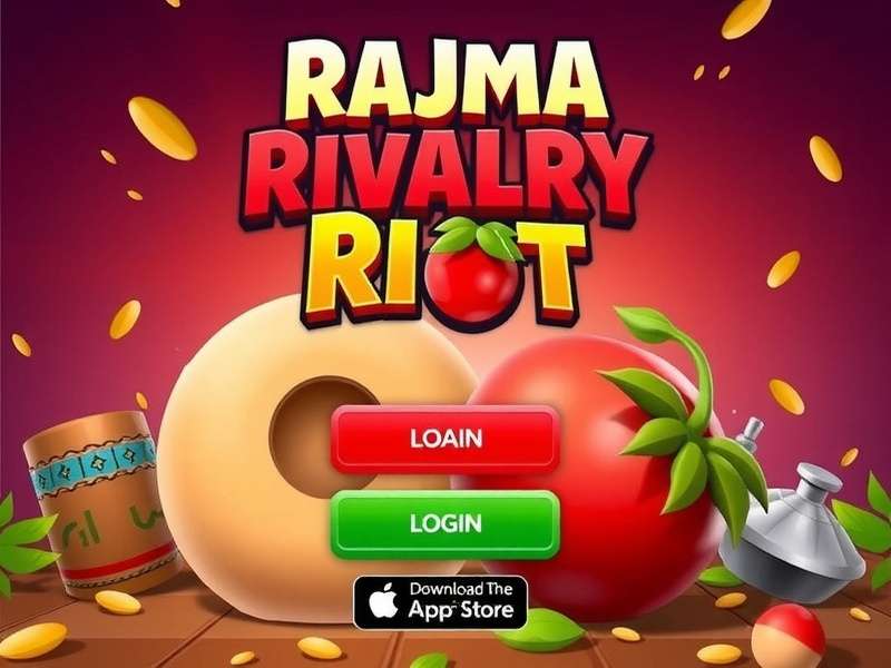 Rajma Rivalry Riot Official Banner - Indian Bean-Themed Strategy Battle Game