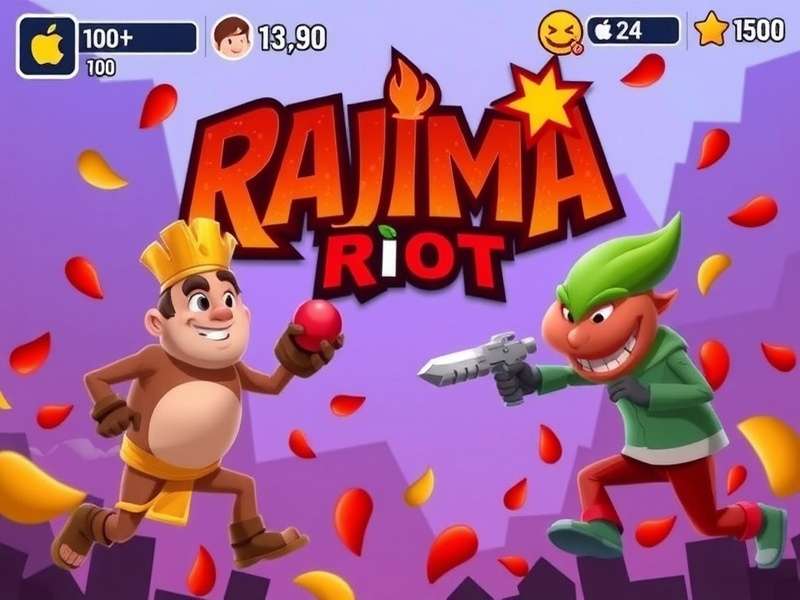 Rajma Rivalry Riot Gameplay Screenshot - Strategy Battles with Indian Themes